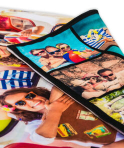 deken met fotocollage